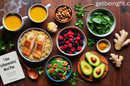The recipe book subtly hints at your free meal plan (without overwhelming the image).