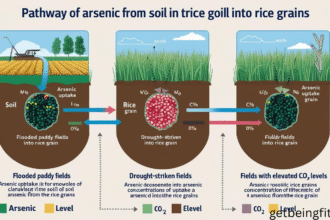 How climate change supercharges arsenic uptake in rice."